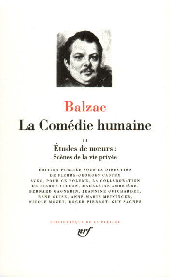 La Comédie humaine - Honoré de Balzac - GALLIMARD