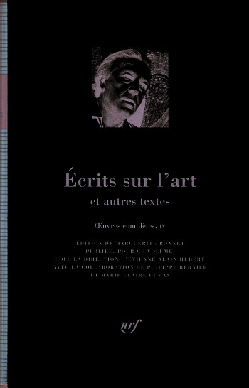 Écrits sur l'art et autres textes - André Breton - GALLIMARD