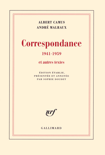 Correspondance (1941-1959) et autres textes - André Malraux - GALLIMARD