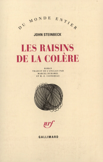 Les raisins de la colère - John Steinbeck - GALLIMARD