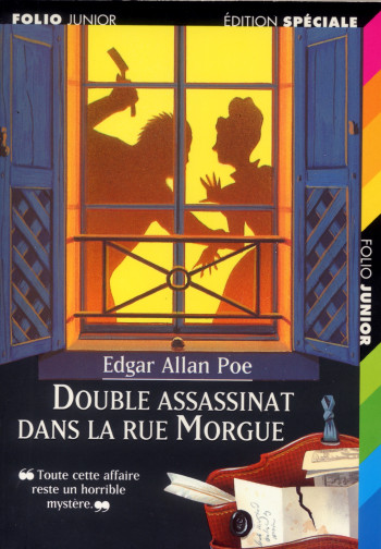 DOUBLE ASSASSINAT DANS LA RUE MORGUE / LA LETTRE VOLEE - Edgar Allan Poe - GALLIMARD JEUNE