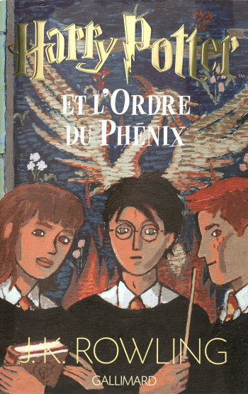 HARRY POTTER ET L'ORDRE DU PHENIX - J. K. Rowling - GALLIMARD JEUNE