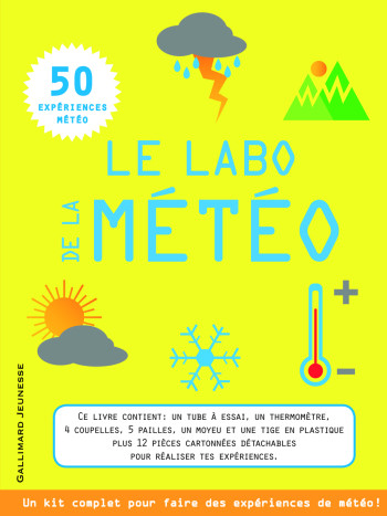 Le labo de la météo - Lisa Regan - GALLIMARD JEUNE