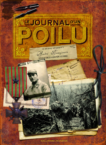 Le journal d'un poilu - Sandrine Mirza - GALLIMARD JEUNE