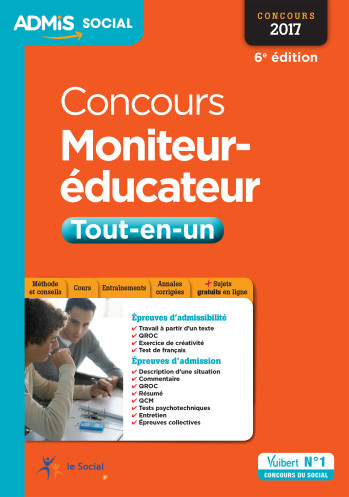 Concours Moniteur-éducateur - Tout-en-un - Michel Billet - VUIBERT