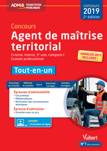 Concours Agent de maîtrise territorial - Catégorie C - Tout-en-un - Olivier Bellégo - VUIBERT