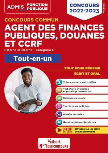 Concours commun Agent des finances publiques, douanes et CCRF - Catégorie C - Tout-en-un - Dominique Dumas - VUIBERT