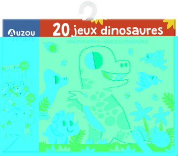 MA POCHETTE DE JEUX - 20 JEUX DINOSAURES -  PINTACHAN - AUZOU