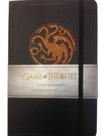 GAME OF THRONES : CARNET MAISON TARGARYEN - XXX - HUGINN MUNINN