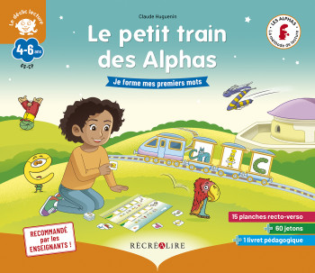 Le petit train des Alphas - Jeu de phonologie - Claude Huguenin - RECREALIRE