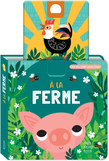 À LA FERME (COLL. MON JOLI LIVRE CACHE-CACHE) - Natalie Marshall - KIMANE