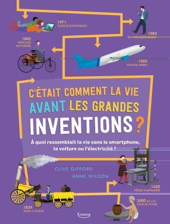 C'ÉTAIT COMMENT LA VIE AVANT LES GRANDES INVENTIONS ? - Clive Gifford - KIMANE