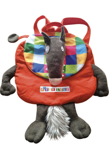 MON SAC A DOS P'TIT LOUP (SANS LIVRE) -  LALLEMAND/THUIL - AUZOU