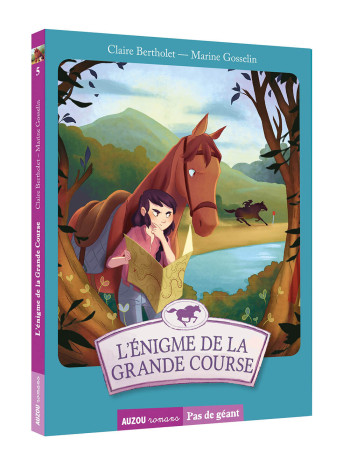 ESTHER ET COLIN - L'ÉNIGME DE LA GRANDE COURSE - Claire Bertholet - AUZOU