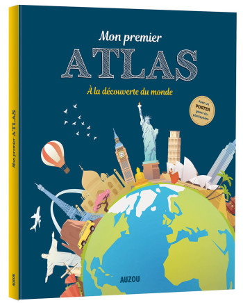 MON PREMIER ATLAS 2018 - Patrick David - AUZOU