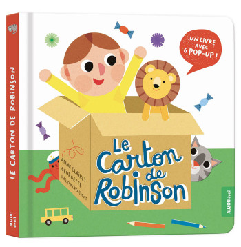 MON PREMIER POP-UP - LE CARTON DE ROBINSON - Anne Clairet - AUZOU