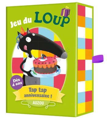 JEUX DE CARTES - JEU DU LOUP TAP TAP ANNIVERSAIRE ! - Orianne Lallemand - AUZOU JEUX DE CARTES - JEU DU LOUP TAP TAP ANNIVERSAIRE ! - Orianne Lallemand - AUZOU