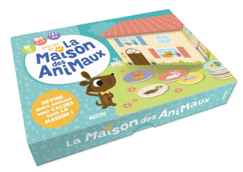 P'TITS JEUX - P'TIT JEU DE LA MAISON DES ANIMAUX - Sylvain Ménager - AUZOU