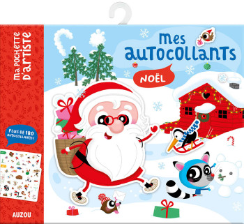 MA POCHETTE D'ARTISTE - MES AUTOCOLLANTS - NOEL (NOUVELLE EDITION) - Charlotte Ameling - AUZOU