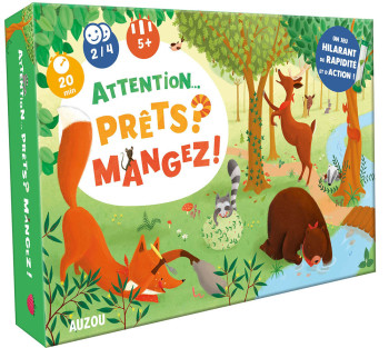 GRAND JEU - ATTENTION... PRÊTS ? MANGEZ ! - Roberto FRAGA - AUZOU