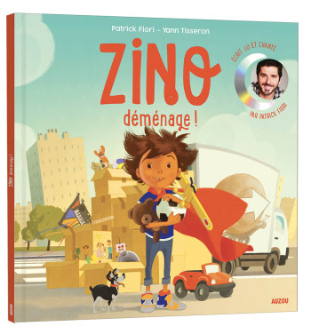 L'HISTOIRE LUE - ZINO DEMENAGE - Patrick Fiori - AUZOU