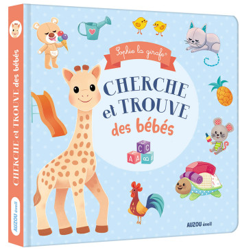 SOPHIE LA GIRAFE - CHERCHE &  TROUVE DES BEBES - Marie Vanderbemden - AUZOU