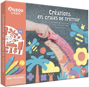 CRÉATIONS EN CRAIES DE TROTTOIR -  Blok - AUZOU