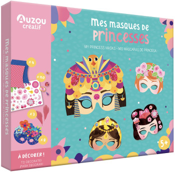 MON COFFRET D'ARTISTE - MES MASQUES DE PRINCESSES - Maude Guesne - AUZOU