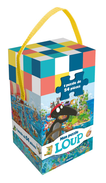 MON PUZZLE LOUP - Orianne Lallemand - AUZOU