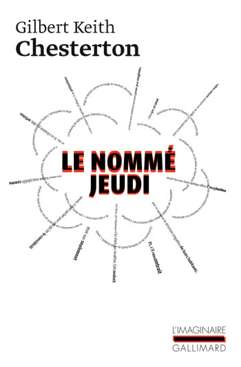 Le nommé Jeudi - Gilbert Keith Chesterton - GALLIMARD