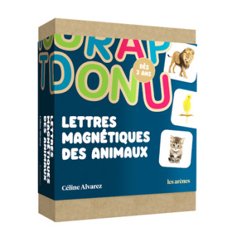 Coffret Lettres magnétiques animaux Céline Alvarez - Céline Alvarez - ARENES Coffret Lettres magnétiques animaux Céline Alvarez - Céline Alvarez - ARENES