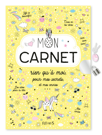 Mon carnet rien qu'à moi, pour mes secrets et mes envies - XXX - FLEURUS