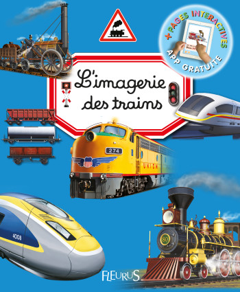 L'imagerie des trains (interactive) - Philippe Simon - FLEURUS