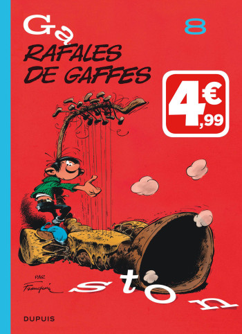 Gaston (Edition 2018) - Tome 8 - Rafales de gaffes (Indispensables) -  Franquin - DUPUIS