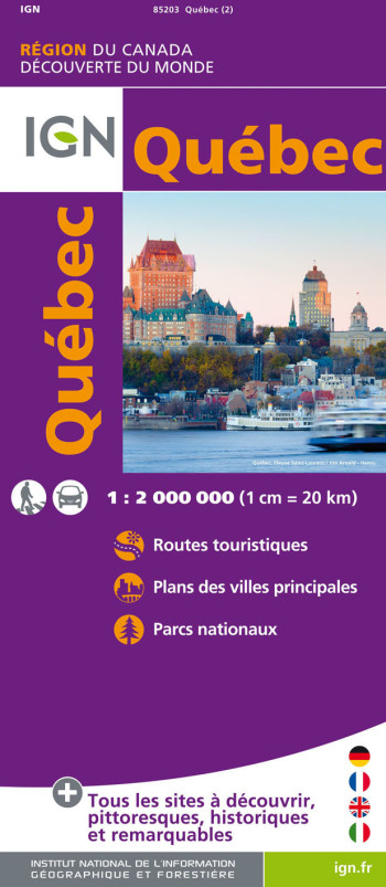 Aed 85203 Quebec  1/2M - XXX - IGN