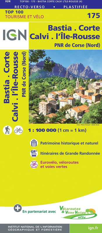 Top100175 Bastia / Corte / Calvi / Ile Rousse 1/10 - XXX - IGN