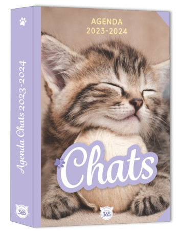 Agenda scolaire Chats 2023-2024 - XXX - 365 PARIS