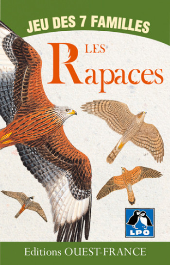 Jeu des 7 familles : les rapaces - François Desbordes - OUEST FRANCE