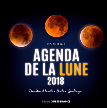 Agenda de la lune 2018 - Rosenn Le Page - OUEST FRANCE