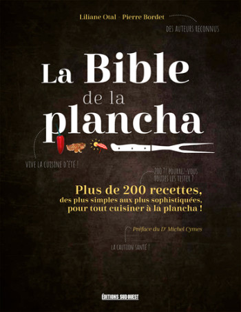 Bible De La Plancha -  OTAL Liliane - SUD OUEST