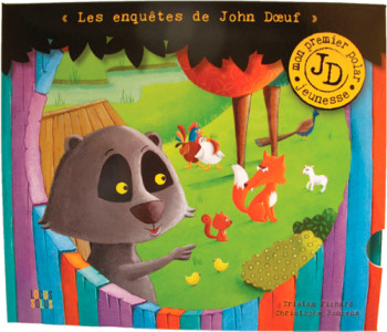 Coffret 4 Titres John Doeuf + Carte Enq. -  PICHARD Tristan - LOCUS SOLUS