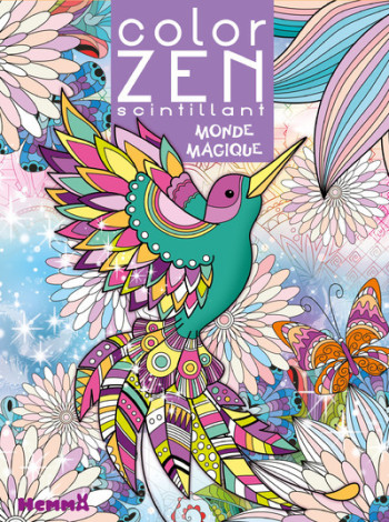 Color Zen scintillant - Monde magique -  Collectif - HEMMA