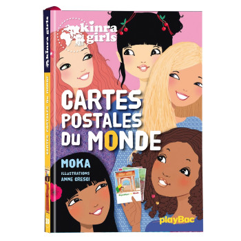 Kinra Girls - Cartes postales du monde - Tome 10 -  Moka - PLAY BAC