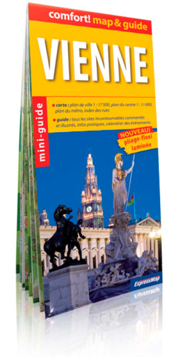 Vienne (Comfort !Map&Guide, Carte Laminée) - XXX - EXPRESSMAP