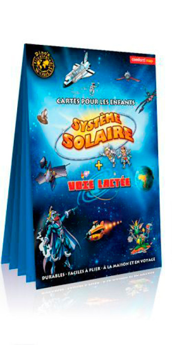 Carte Ccl Système Solaire Pour Enfants (Verso/Voie - XXX - EXPRESSMAP