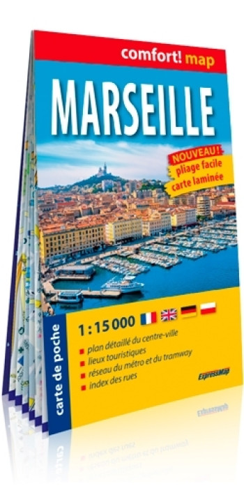 Marseille 1/15.000 (Carte Format De Poche Laminée) - XXX - EXPRESSMAP