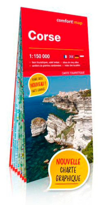 Corse 1/150.000 (Carte Grand Format Laminée) - XXX - EXPRESSMAP