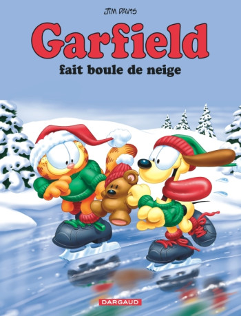 Garfield - Garfield fait boule de neige -  Davis Jim - DARGAUD