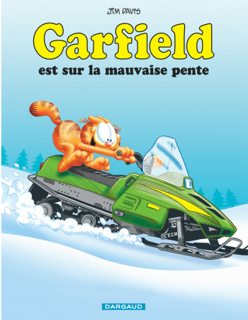 Garfield - Garfield est sur la mauvaise pente -  Davis Jim - DARGAUD