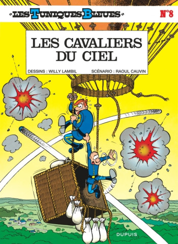 Les Tuniques Bleues - Tome 8 - Les Cavaliers du ciel -  Cauvin - DUPUIS